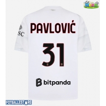 AC Milan Strahinja Pavlovic #31 Bortedrakt 2026-27 Kortermet